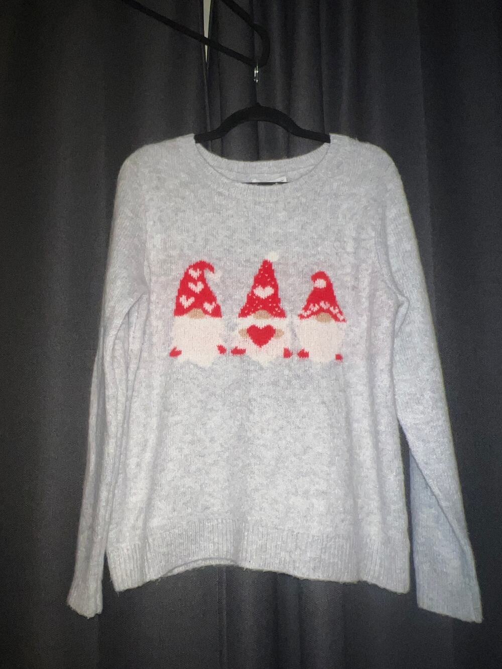 Ugly Christmas Sweater Xmas Size Medium Gnome